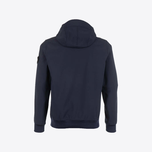 Jas donkerblauw softshell
