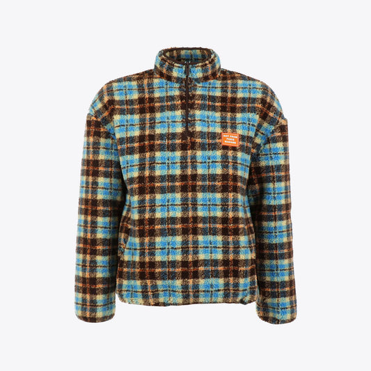 Jas multi ruit teddy