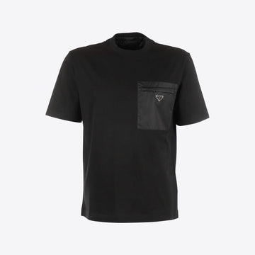 T-shirt zwart zak nylon