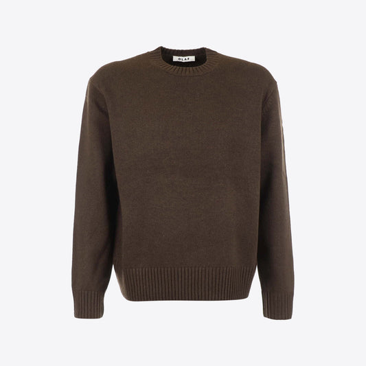 Pull bruin  lamswol Essential
