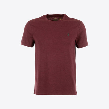 T-shirt bordeaux melange