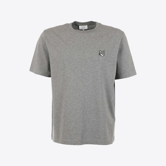 T-shirt donkergrijs basic