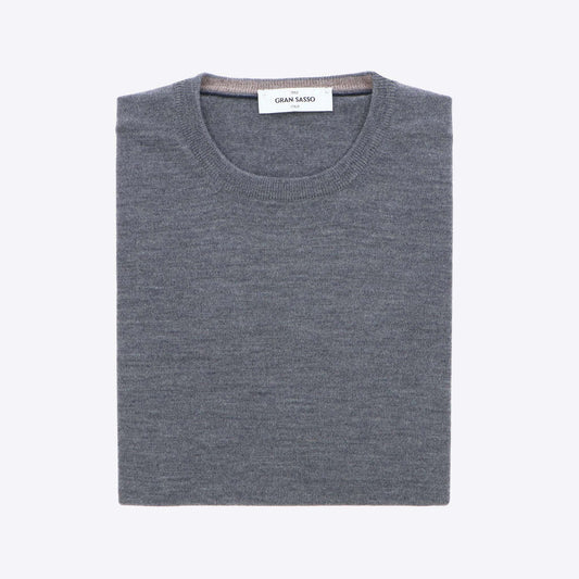 Pull grijs merinos