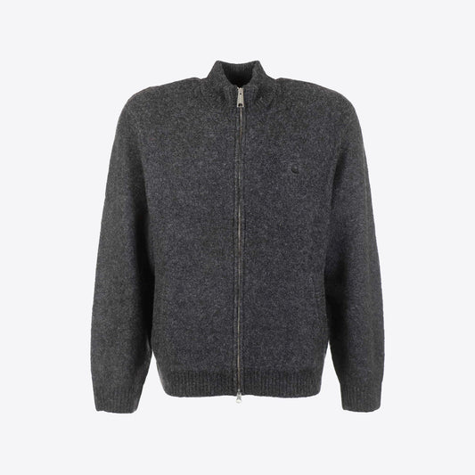 Cardigan zwart rits