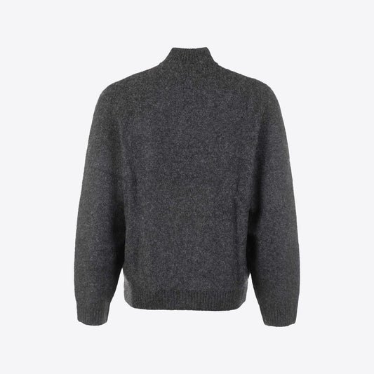 Cardigan zwart rits