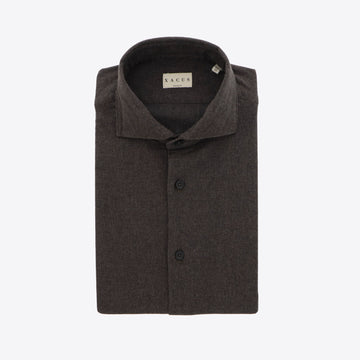 Hemd bruin flanel