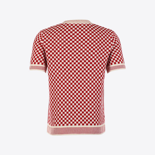 Pull rood korte mouwen