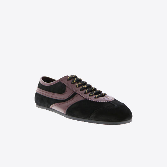 Sneakers zwart daim