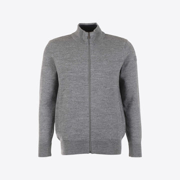 Cardigan grijs zip