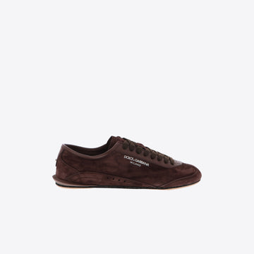 Sneakers bruin  flat