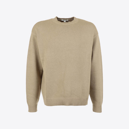 Pull beige boxy