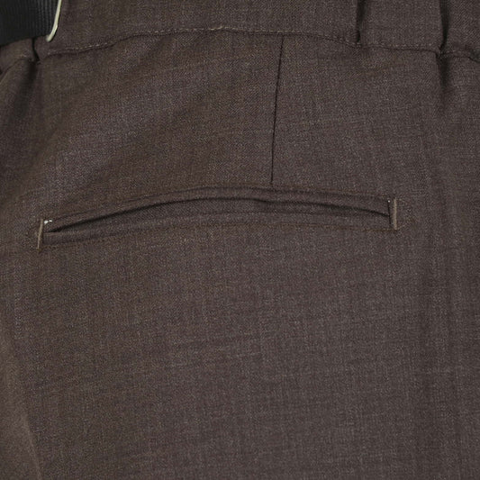 Broek bruin  wasbaar
