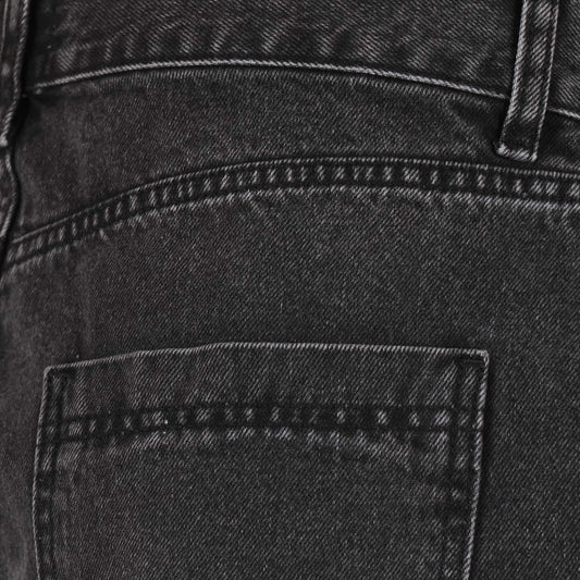Jeans donkergrijs  heart pochet
