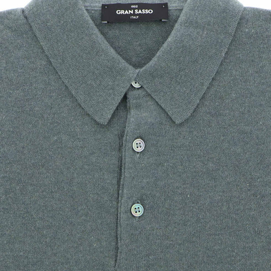 Polo groen cashmere