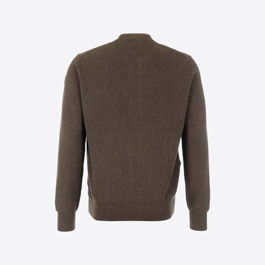 Cardigan bruin  wol