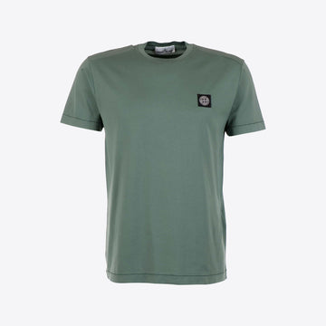 T-shirt groen patch