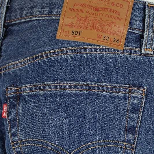 Jeans blauw 501