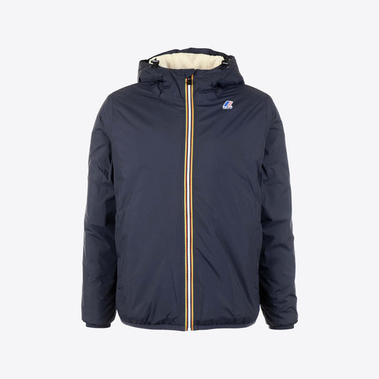 Jas donkerblauw fleece le vrai