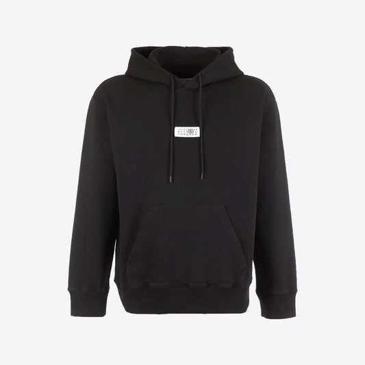 Sweater zwart kap