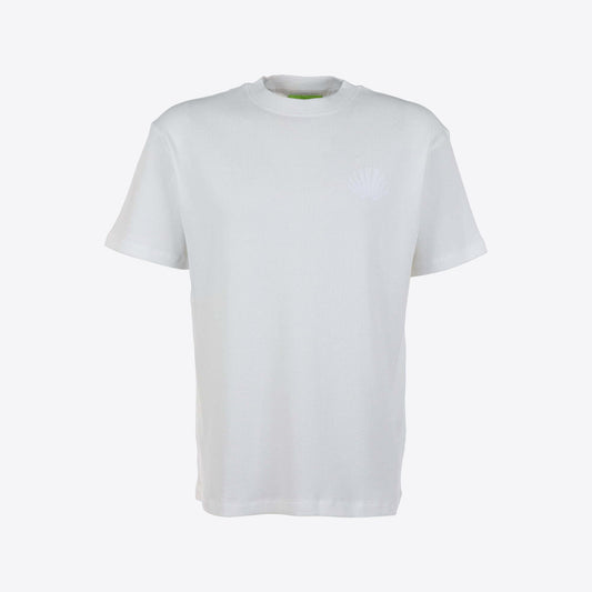 T-shirt ecru waffle