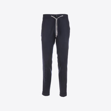 Broek donkerblauw cashmere