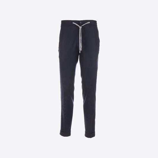 Broek donkerblauw cashmere