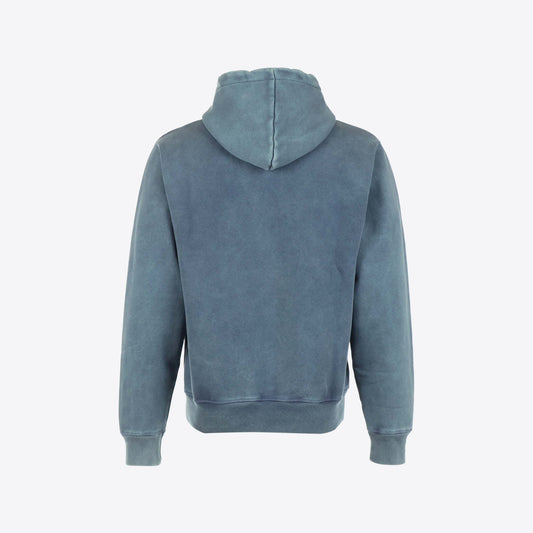 Cardigan blauw wash