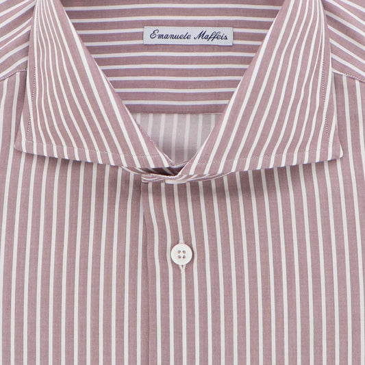 Hemd bordeaux streep