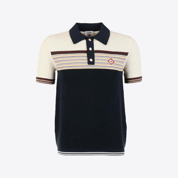 Polo donkerblauw korte mouw