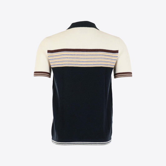 Polo donkerblauw korte mouw