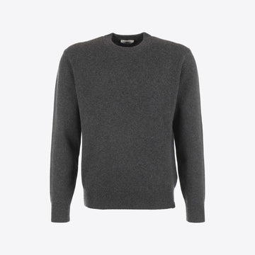 Pull donkergrijs cashmere