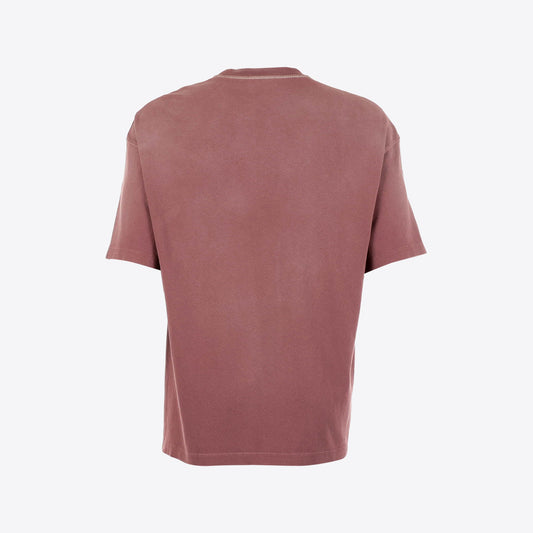 T-shirt bordeaux zakje boxy
