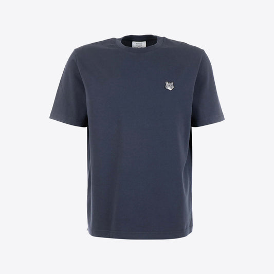T-shirt donkerblauw basic