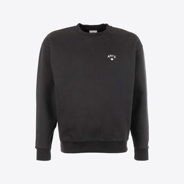 Sweater zwart hartje klein  heart