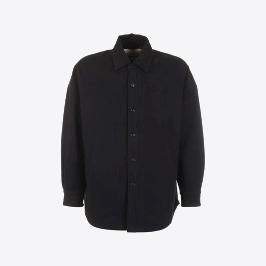 Jas zwart flannel
