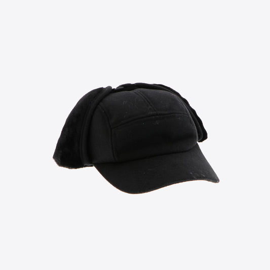 Pet zwart pels aviator sherpa