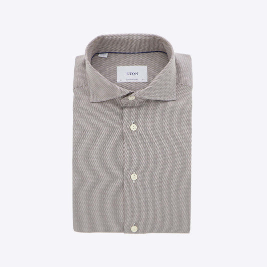 Hemd beige fantasie