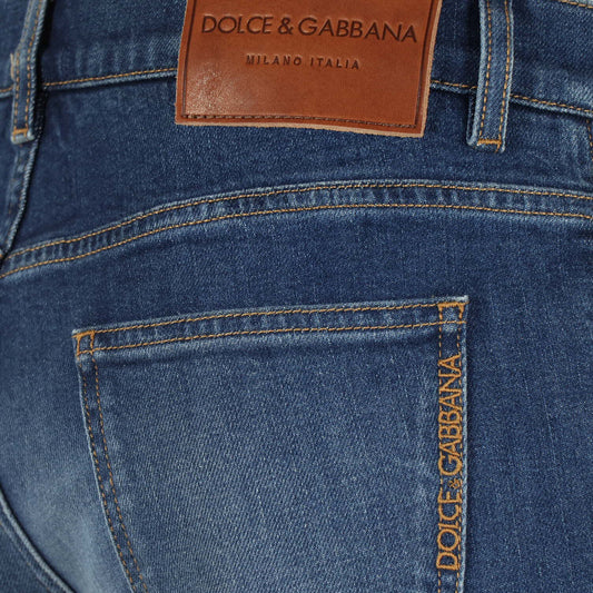 Jeans blauw slim