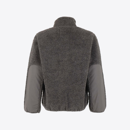 Cardigan grijs fleece