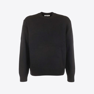 Pull zwart lamswol Essential