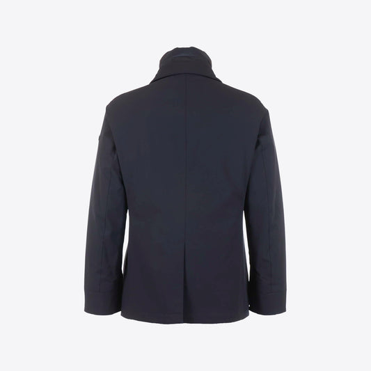 Jas donkerblauw nylon