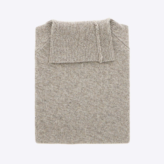 Pull beige mélange