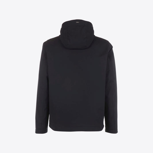 Jas donkerblauw clean kap