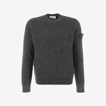 Pull donkergrijs alpaca