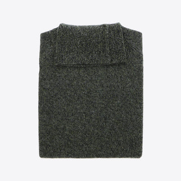 Pull kaki mélange