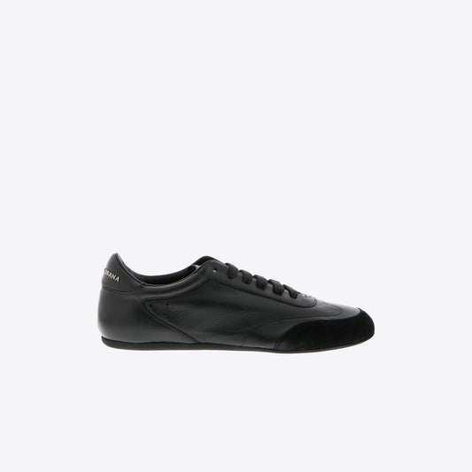 Sneakers zwart flat