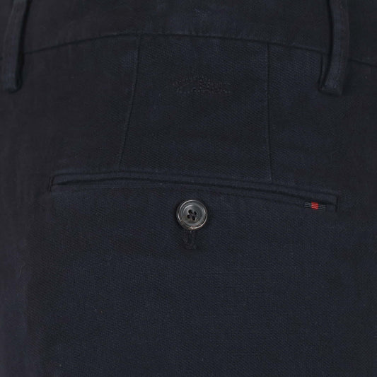 Broek donkerblauw katoen-modal