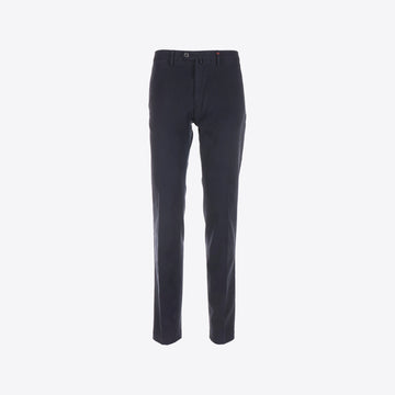 Broek donkerblauw katoen-modal