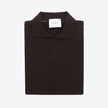 Polo bruin luxe