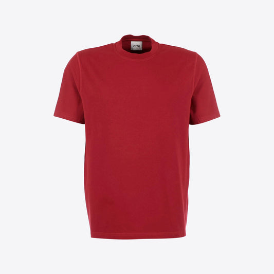 T-shirt rood logo rug  outlined logo